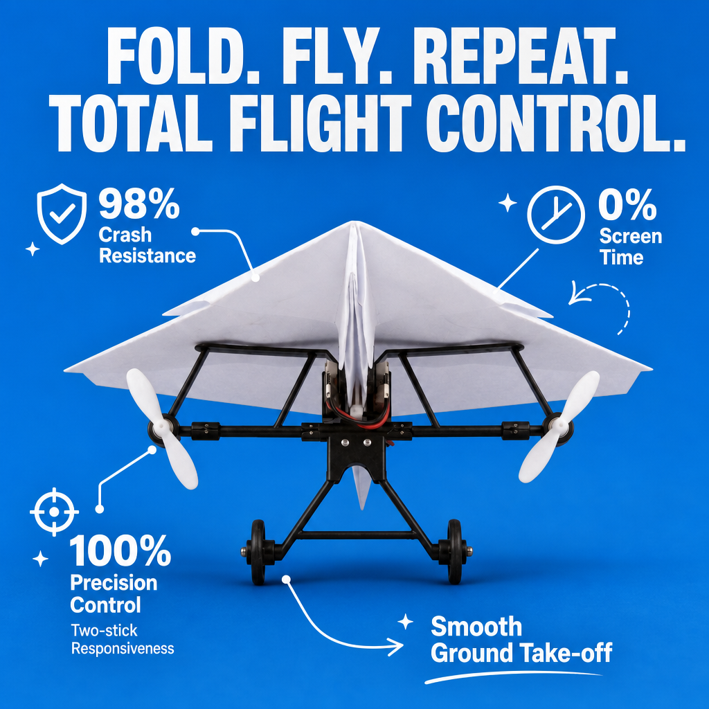 RC Paper Airplane Kit