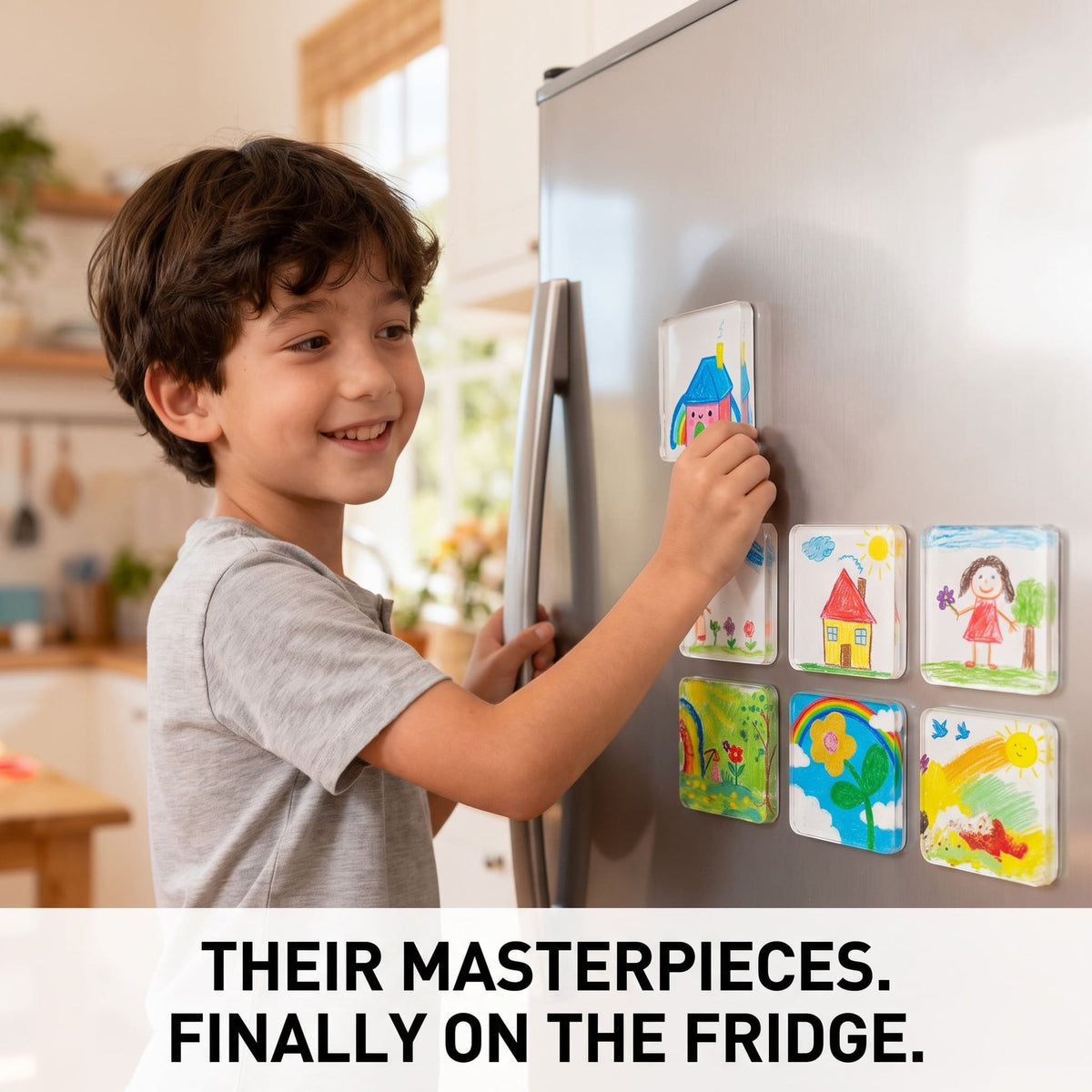 Magnetic Art Frames for Kids