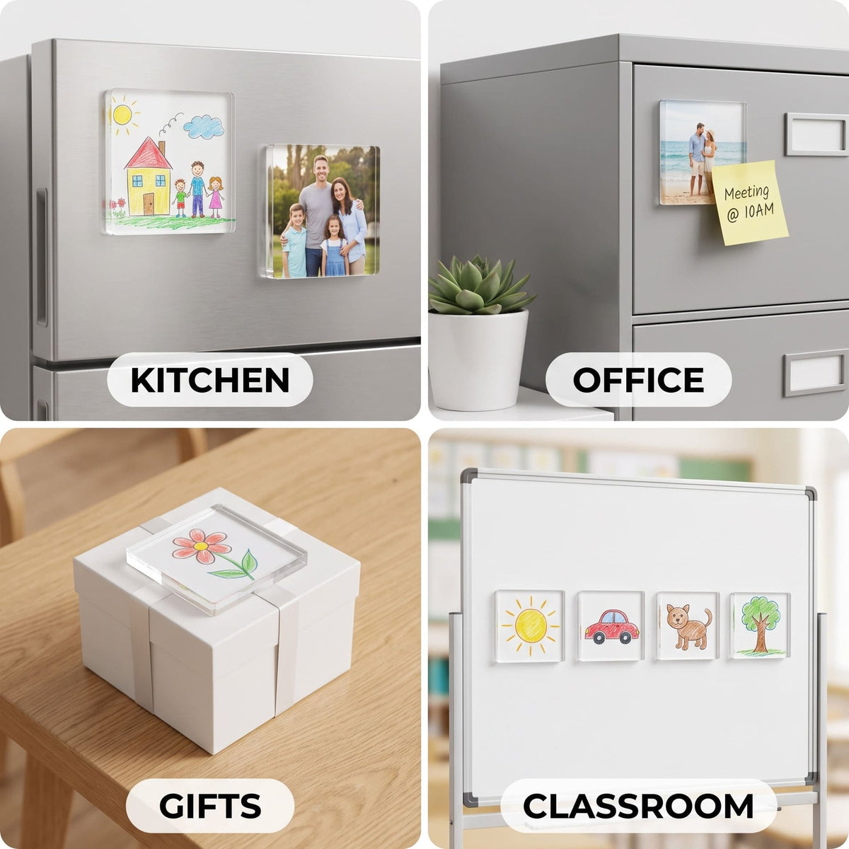 Magnetic Art Frames for Kids